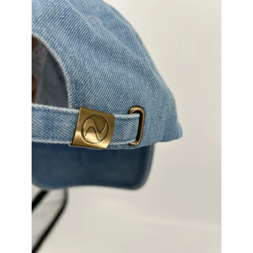 Rey to Z Grandma Denim Baseball Cap Blue Embroidered Adjustable Dad Hat